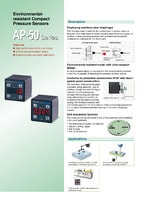 Serie AP-50 Sensor de presión compacto Catálogo