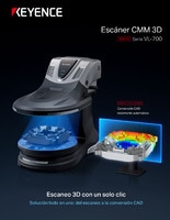 Serie VL-700 Escáner CMM 3D Catálogo