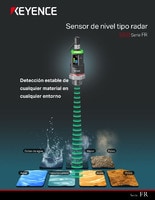 Serie FR Sensor de nivel tipo radar Catálogo