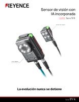 Serie IV4 Sensor de visión con IA incorporada Catálogo