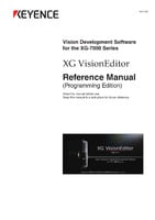 XG-7000 Vision Editor Manual de Referencia (Inglés)