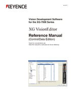 Serie XG-7000 XG VisionEditor Manual de Referencia Edición de control/datos