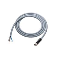 NQ-P8B10 - NQ Cable de fuente de alimentación M12 4 pines - Cable sin conector 10 ｍ