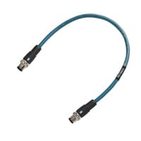 OP-88790 - M12, código D, macho / M12, código D, macho Cable Ethernet 5 m