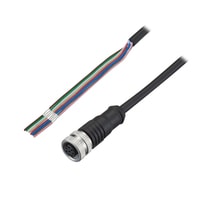 OP-88893 - Cable trenzado estándar M12 Recto 2 m PVC