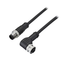 OP-88903 - Cable de extensión estándar M12 en forma de L - M12 recto 10 m PVC