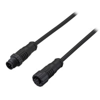 OP-88907 - Cable de extensión aislado de pantalla M12 Recto - M12 Recto 5 m PVC resistente a productos químicos