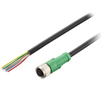 OP-87582 - Cable de alimentación resistente a aceites, recto, 2 m